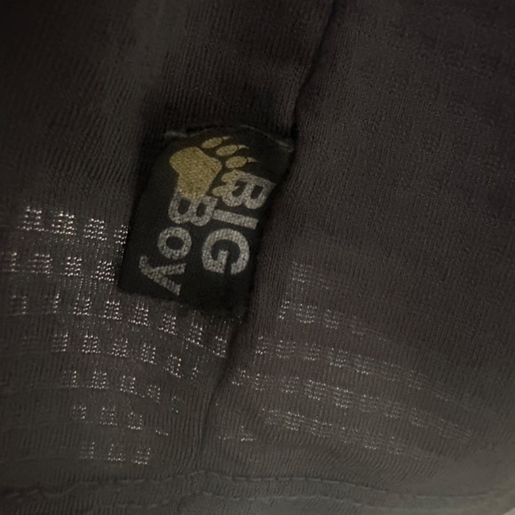 Big Boy Woof Tank Top XL Gently worn Poly blend no fabric tag 23" armpits - Picture 2 of 4